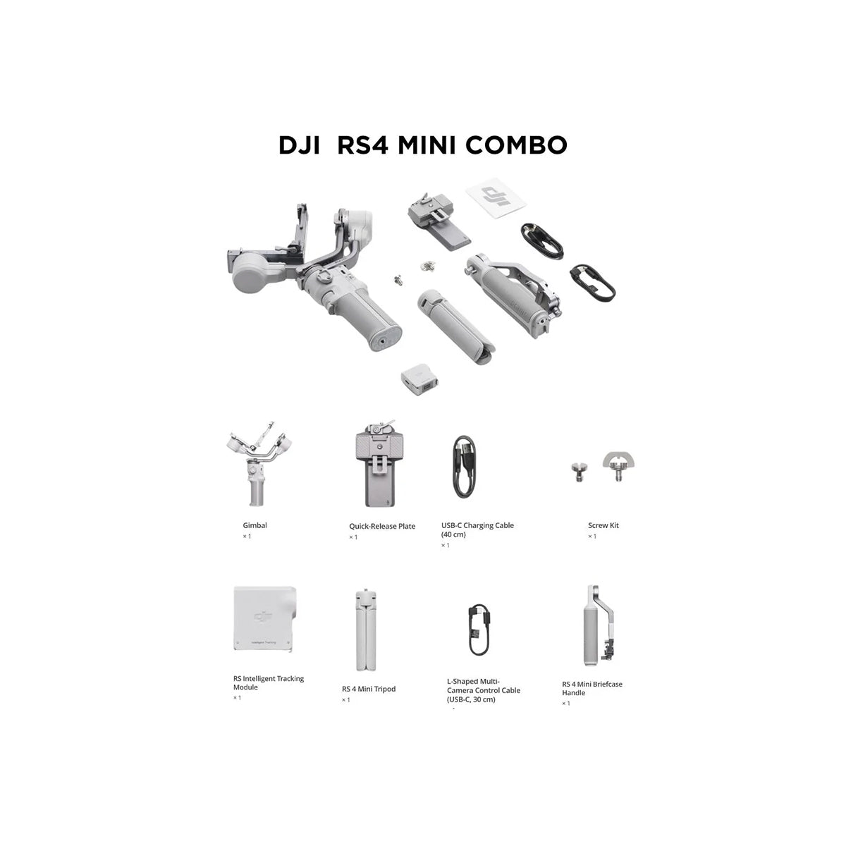 Gimbal DJI RS 4 Mini Combo — Estabilizador Profesional para Cámaras Mirrorless