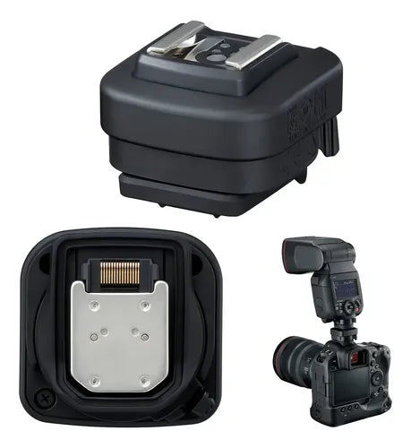 Canon AD-E1 — Adaptador Multi-Función de Zapata para Flashes en EOS R
