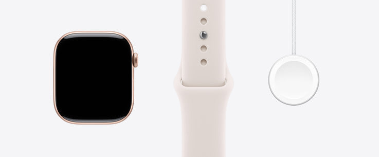 Apple Watch Series 11 42mm Rose Gold — Contenido de la caja