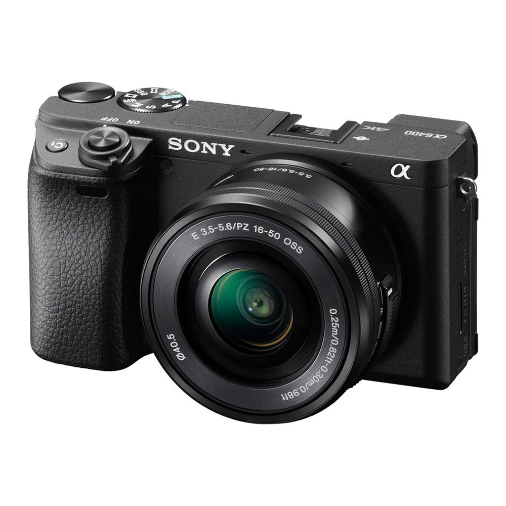 Sony Alpha 6400 Kit 16-50mm — Mirrorless APS-C 24.2MP con Autoenfoque IA en Tiempo Real