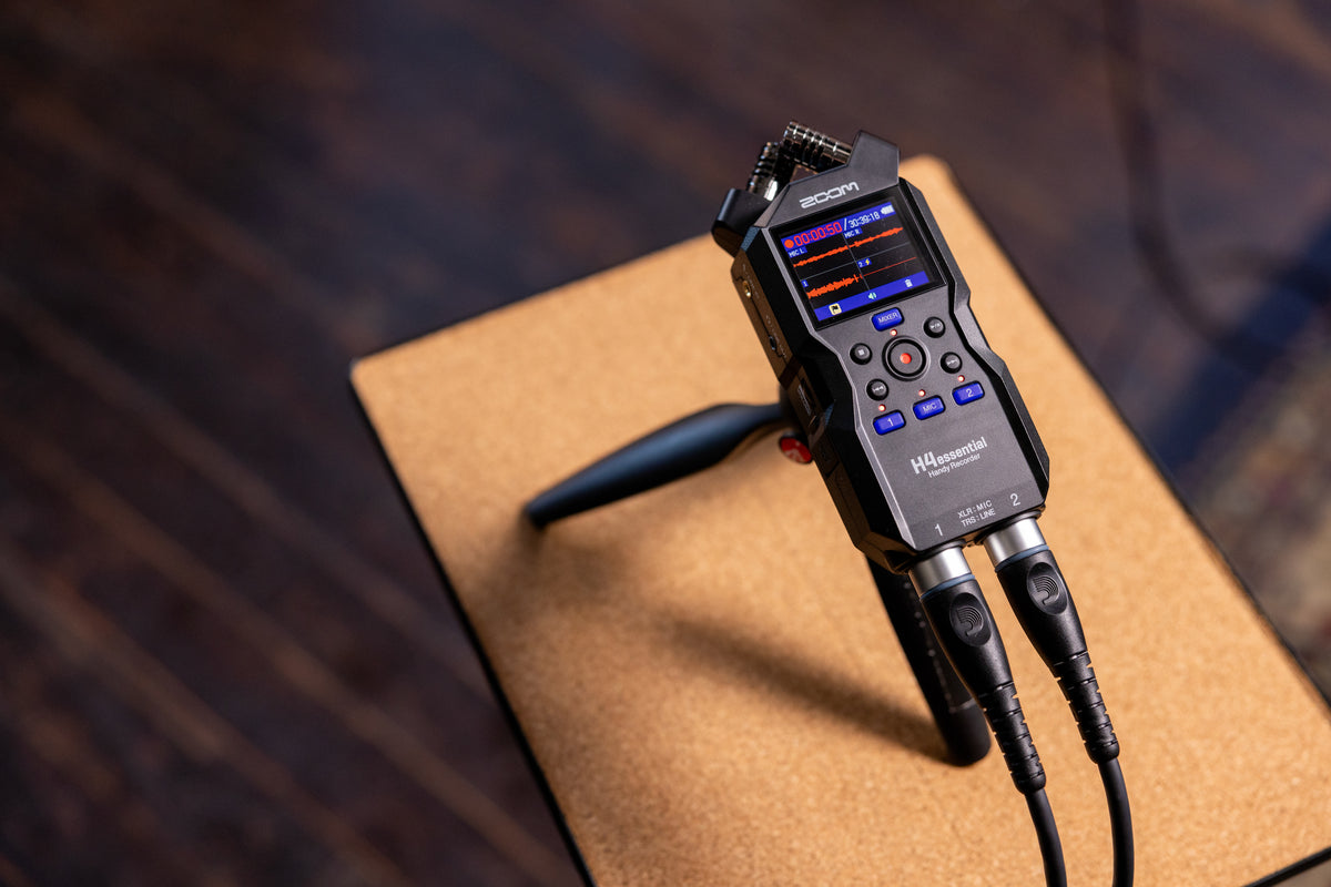 ZOOM H4 Essential en uso