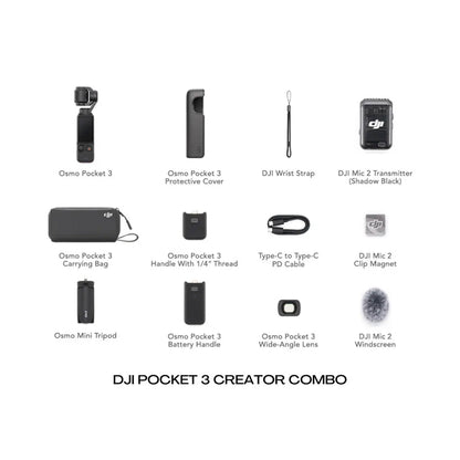 Cámara Dji Osmo Pocket 3 Creator Combo