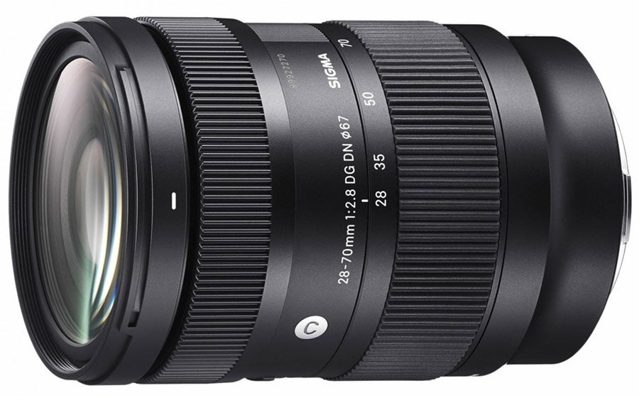 Sigma 28-70mm F2.8 DG DN para Sony E — vista en ángulo