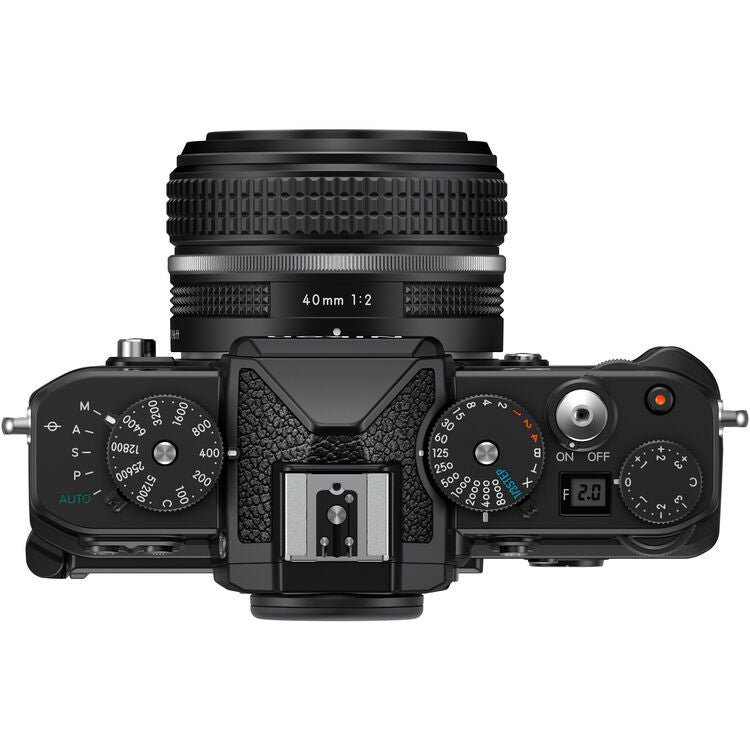 Nikon Zf — vista superior