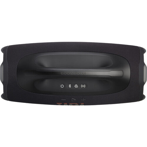 JBL Boombox 4 Negro - Detalle puerto USB y controles