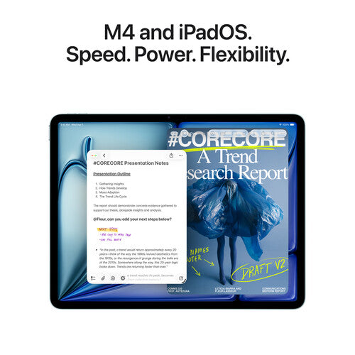 Apple iPad Air 13" M4 Wi-Fi 128 GB — Pantalla Liquid Retina, Apple Intelligence, Touch ID