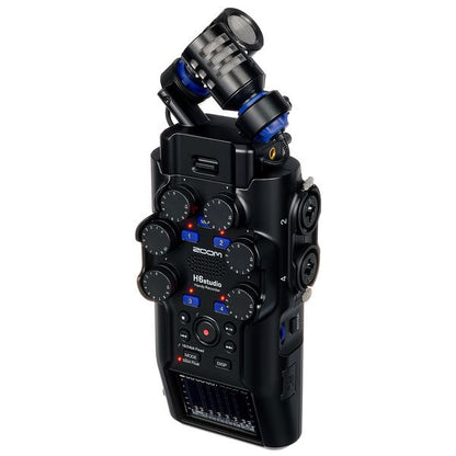 ZOOM H6 Studio - Vista frontal