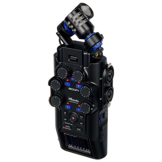 ZOOM H6 Studio - Vista frontal
