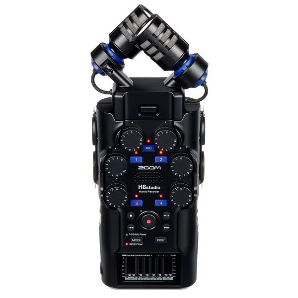 ZOOM H6 Studio - Vista lateral