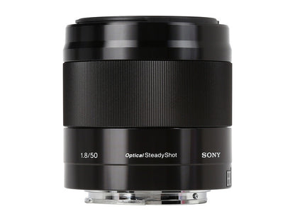 Sony E 50mm f/1.8 OSS SEL50F18 — Vista superior