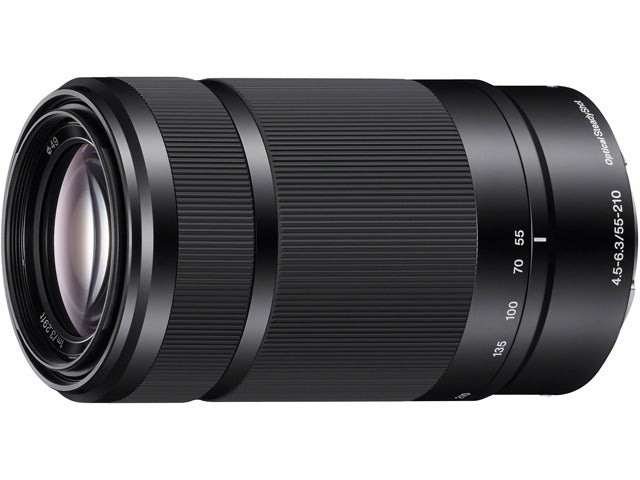 Sony E 55-210mm F4.5-6.3 OSS — Vista lateral