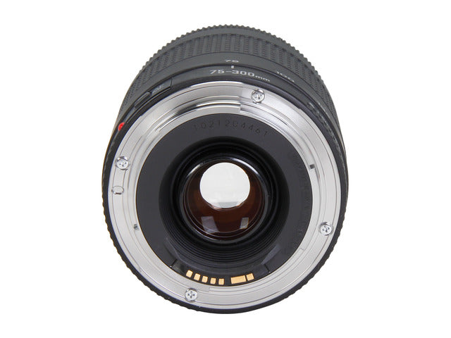 Canon EF 75-300mm F/4-5.6 III — Detalle montura EF