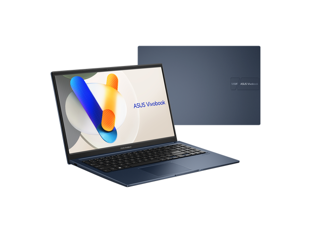 ASUS Vivobook 15 F1504VA-BS51T — Vista lateral y teclado