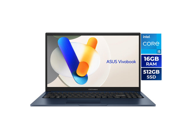 ASUS Vivobook 15 F1504VA-BS51T — Vista frontal abierto