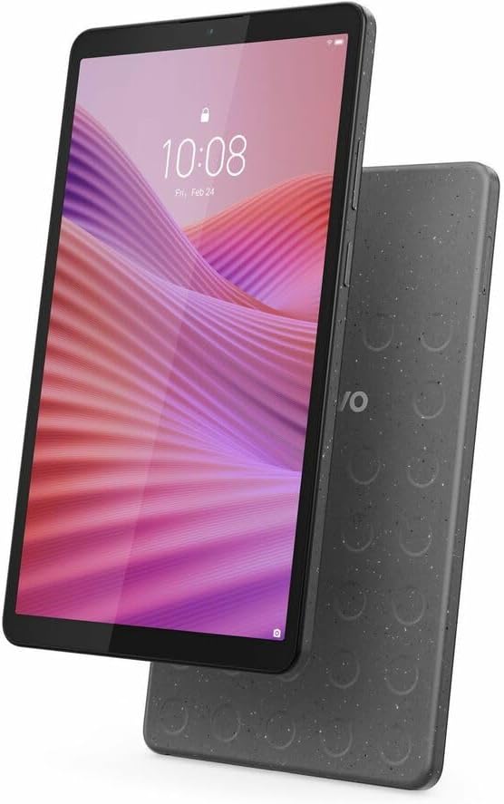 Tablet Lenovo Tab One WiFi + Folio Case Luna Gray - Vista frontal