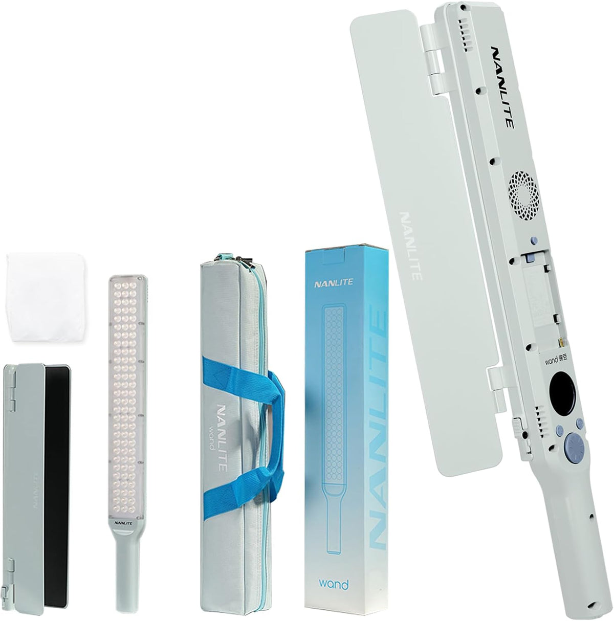 Nanlite Wand RGBW Azul Menta