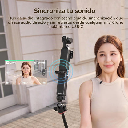 Battery Grip Power Bank SmallRig para DJI Osmo Pocket 4/3