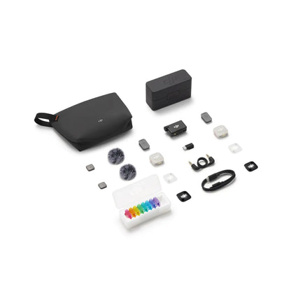 DJI Mic Mini 2S — contenido de la caja