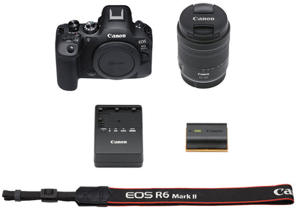 Canon EOS R6 Mark II kit — accesorios incluidos