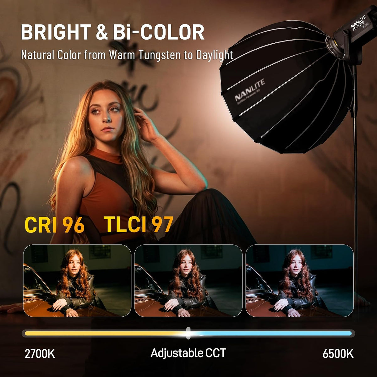 Nanlite FS-300B LED Bi-Color 350W