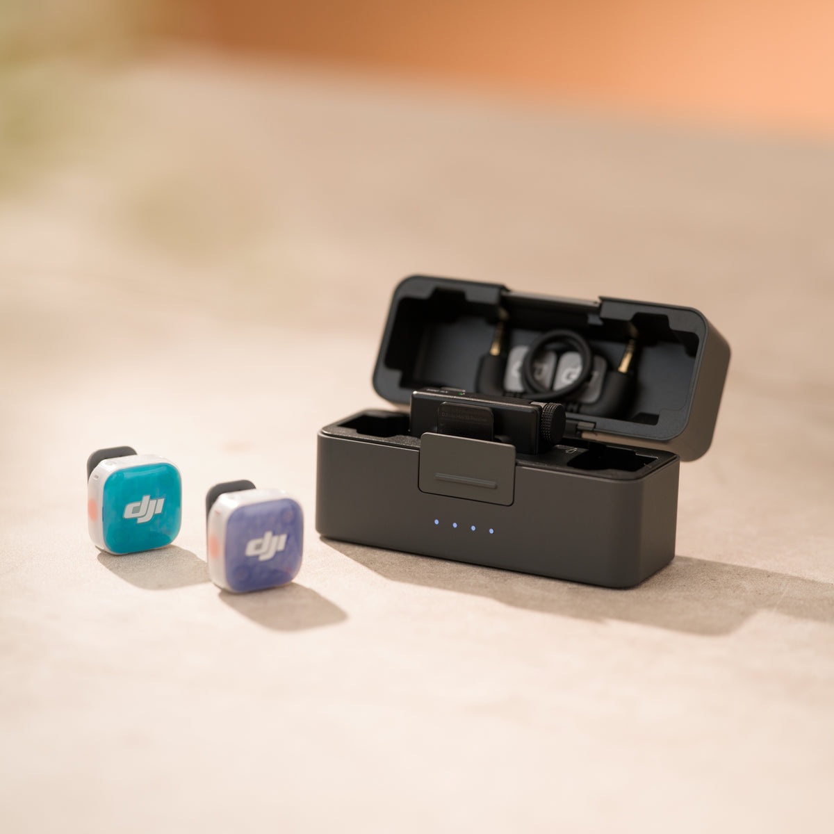 DJI Mic Mini 2S — transmisores y receptor