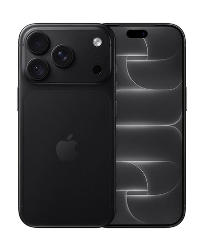 iPhone 18 Pro 256GB Black — vista frontal y posterior