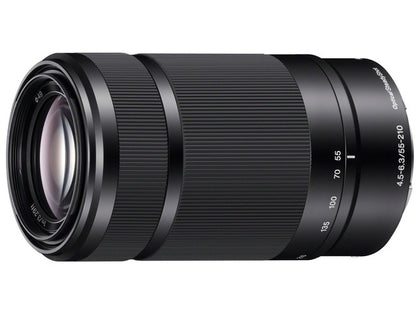 Sony E 55-210mm F4.5-6.3 OSS — Detalle montura E APS-C