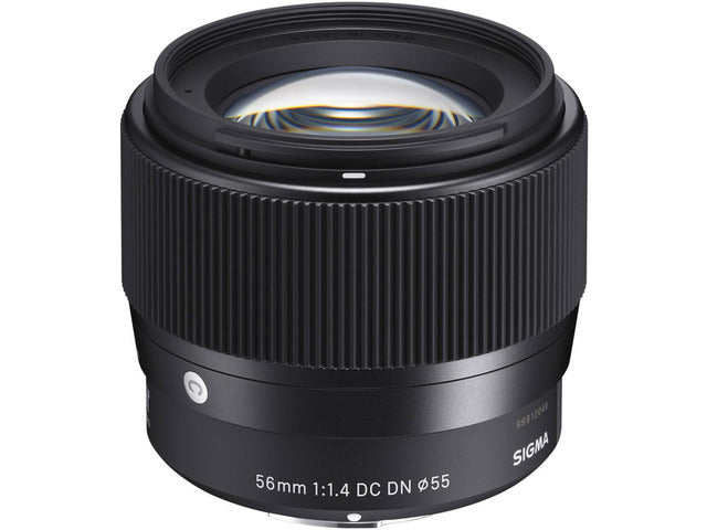 Sigma 56mm f/1.4 DC DN Contemporary — Vista lateral