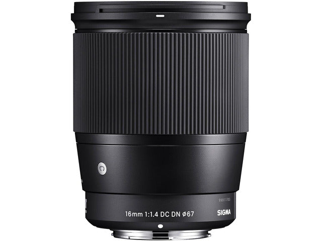Sigma 16mm f/1.4 DC DN Contemporary — Vista lateral