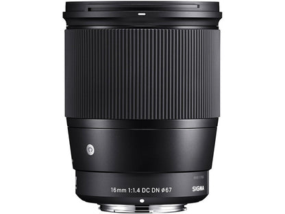 Sigma 16mm f/1.4 DC DN Contemporary — Vista lateral