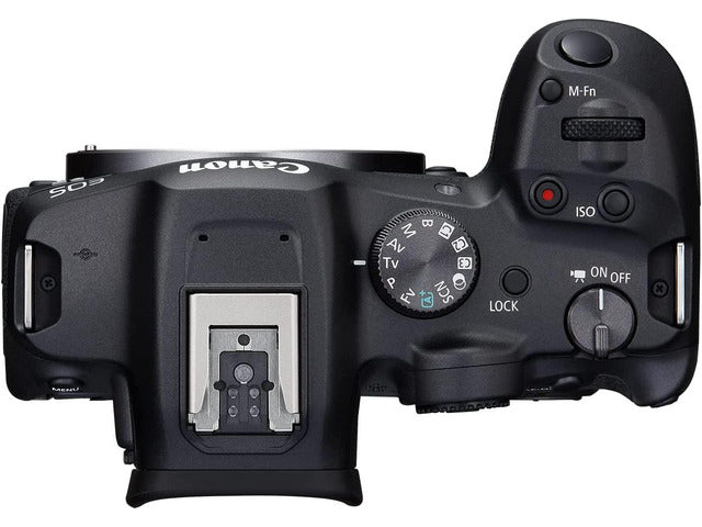 Cámara Canon EOS R7 Body — vista trasera con pantalla