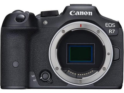 Cámara Canon EOS R7 Body — vista frontal