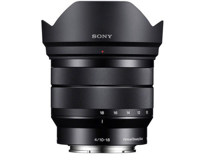 Sony E 10-18mm f/4 OSS (SEL1018) — Vista montaje