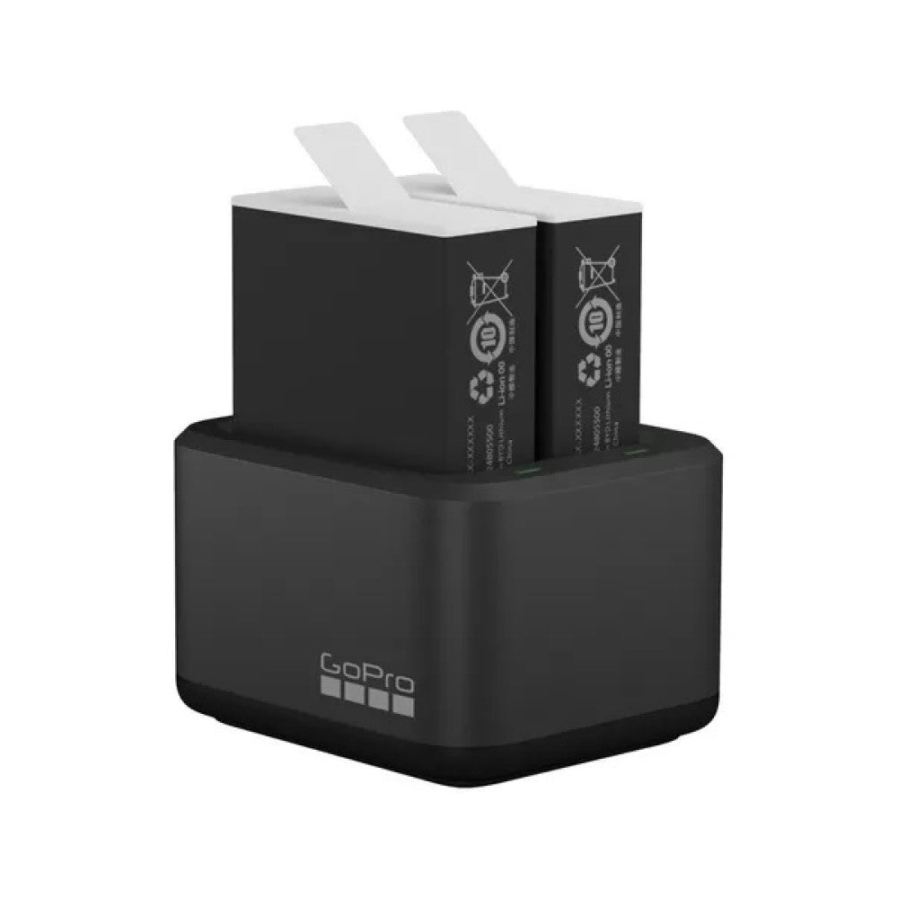 Accesorio Gopro Cargador Dual +2 Baterías Enduro Para Hero 12 11 10 9 - Tecno Outlet Colombia