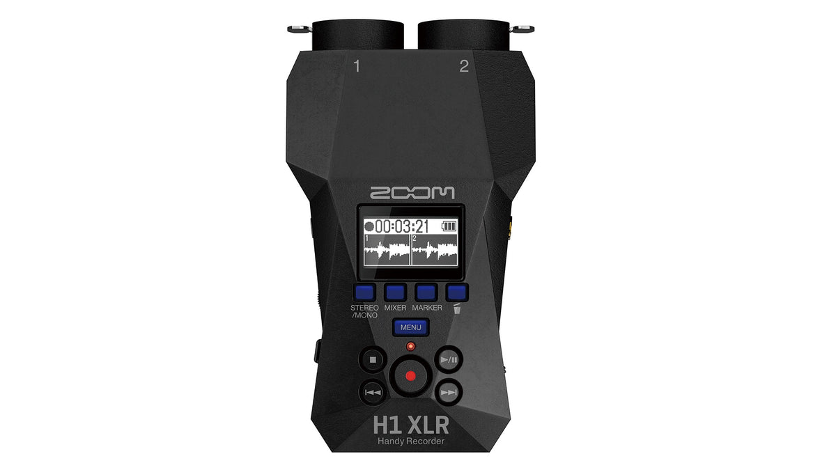 ZOOM H1 XLR - Vista frontal