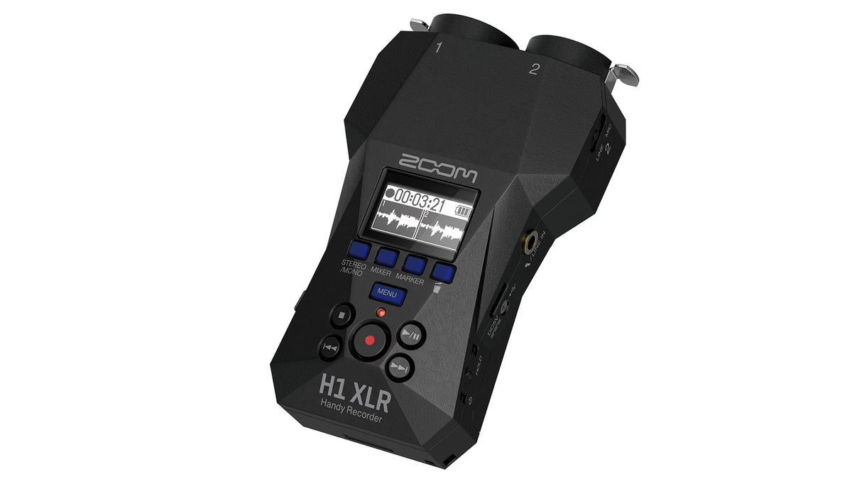 ZOOM H1 XLR - Vista lateral