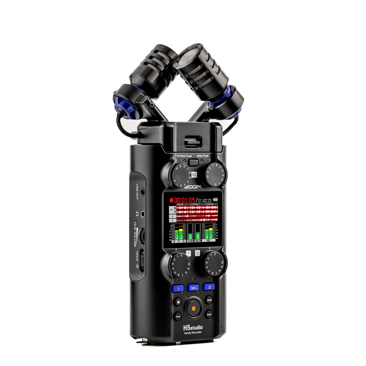 ZOOM H5 Studio - Vista lateral izquierda