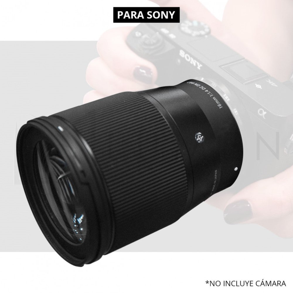 Lente Sigma 16mm 1.4 Sony - Tecno Outlet Colombia