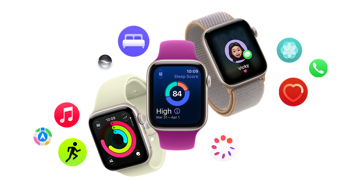 Apple Watch SE 3 44mm Midnight — Vista general