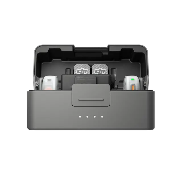DJI Mic Mini 2S kit 2 TX + 1 RX + estuche de carga