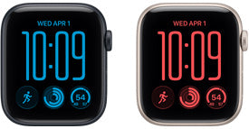 Apple Watch SE 3 44mm Midnight — Materiales y acabados